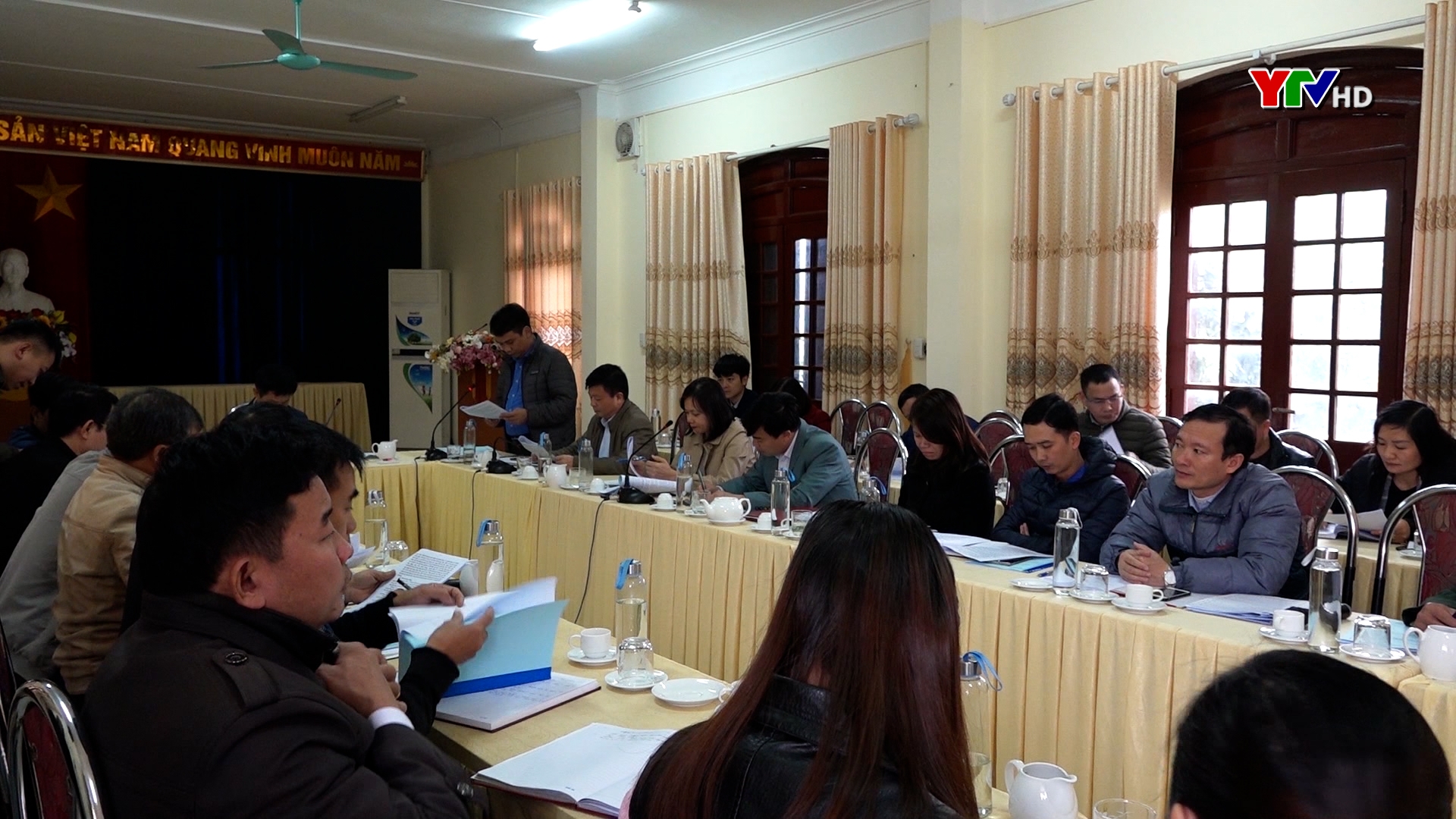 Thẩm định xét công nhận xã Tân Thịnh, huyện Văn Chấn đạt chuẩn nông thôn mới nâng cao