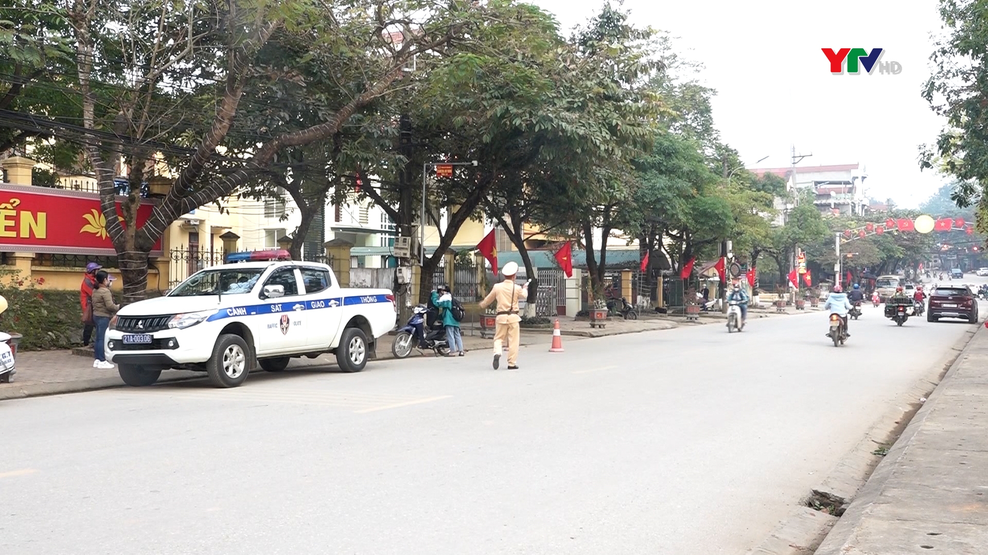 Huyện Văn Yên quyết tâm kiềm chế tai nạn giao thông