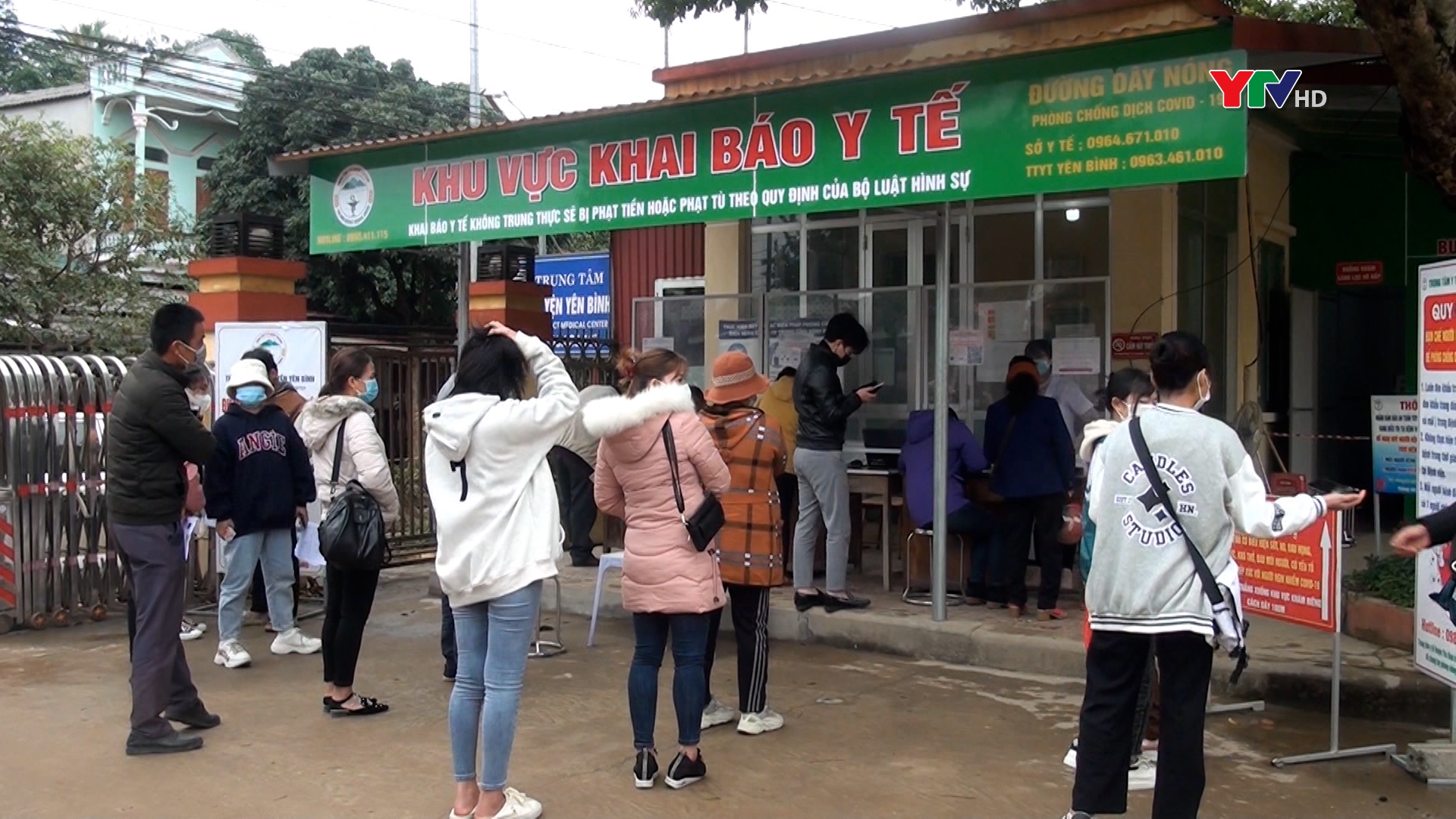 Trung tâm Y tế huyện Yên Bình đảm bảo các điều kiện an toàn trong khám và điều trị cho bệnh nhân